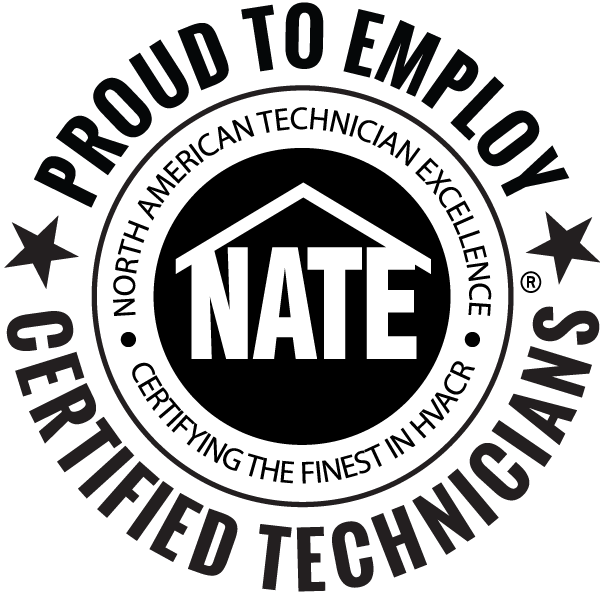 Proud To Employ NATE Certified Technicians